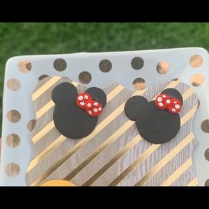 Minnie Polymer Clay Studs